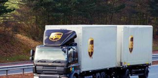 UPS blockchain trucking technology