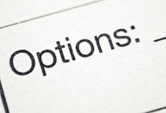 bitcoin options meaning